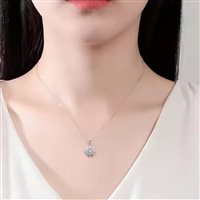 Collar Gaurosa Mujer Fantasy in Plata Moissanite MSN22111210S - MSN22111210S